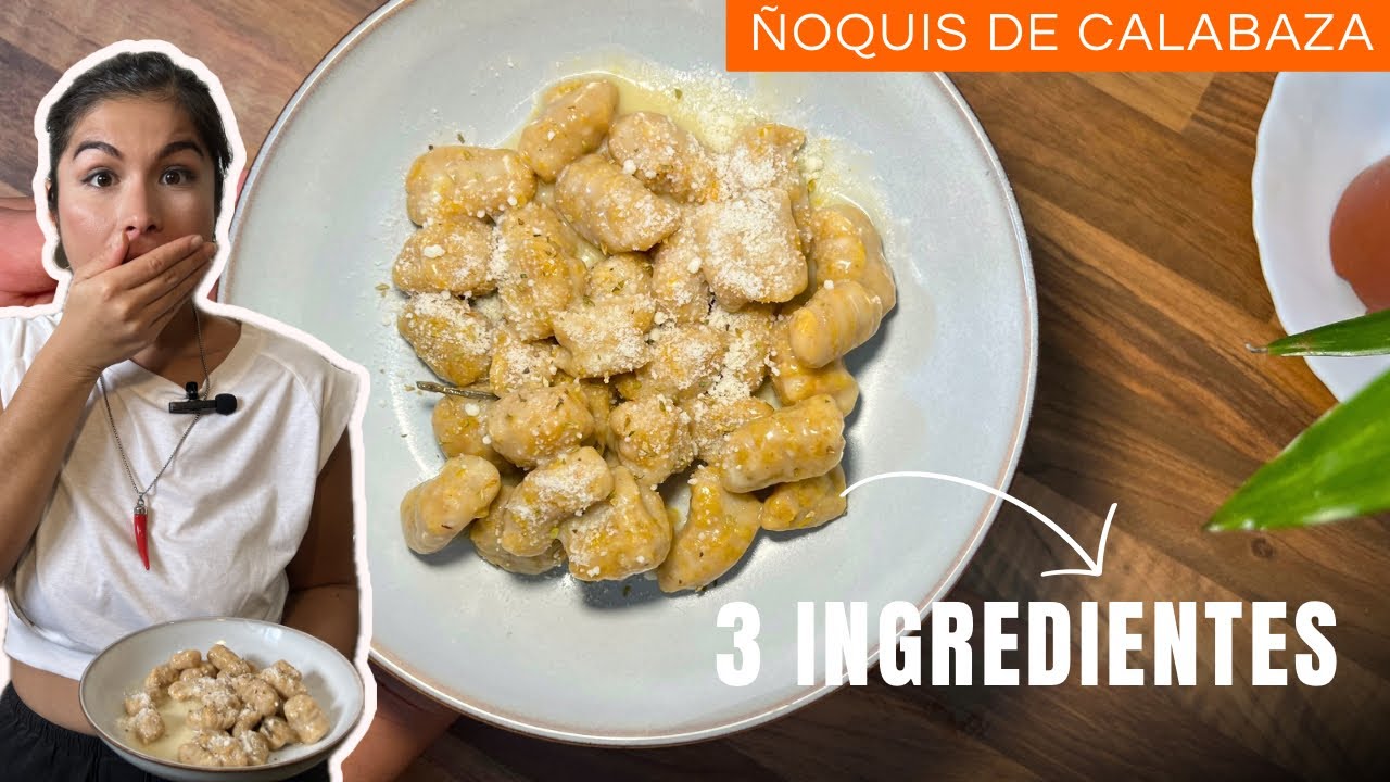 😱ÑOQUIS DE CALABAZA con esta harina integral quedan perfectos!! 
