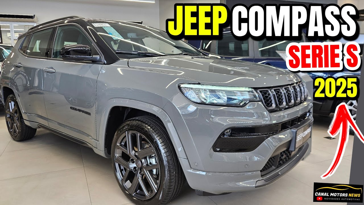 NOVO JEEP COMPASS  SERIE S 2025 PREÇO ATUALIZADO / NEW JEEP COMPASS 2025  #jeepcompass2025 #jeep