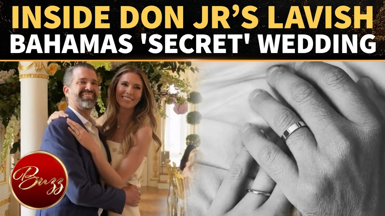 Unseen Don Jr & Bettina&rsquo;s Ultra-Luxury Bahamas Wedding As Tiffany Reveals Family Moments | WATCH