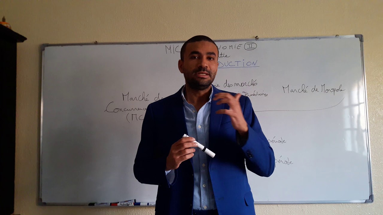 Cours de Microéconomie_Théorie des marchés: Introduction_