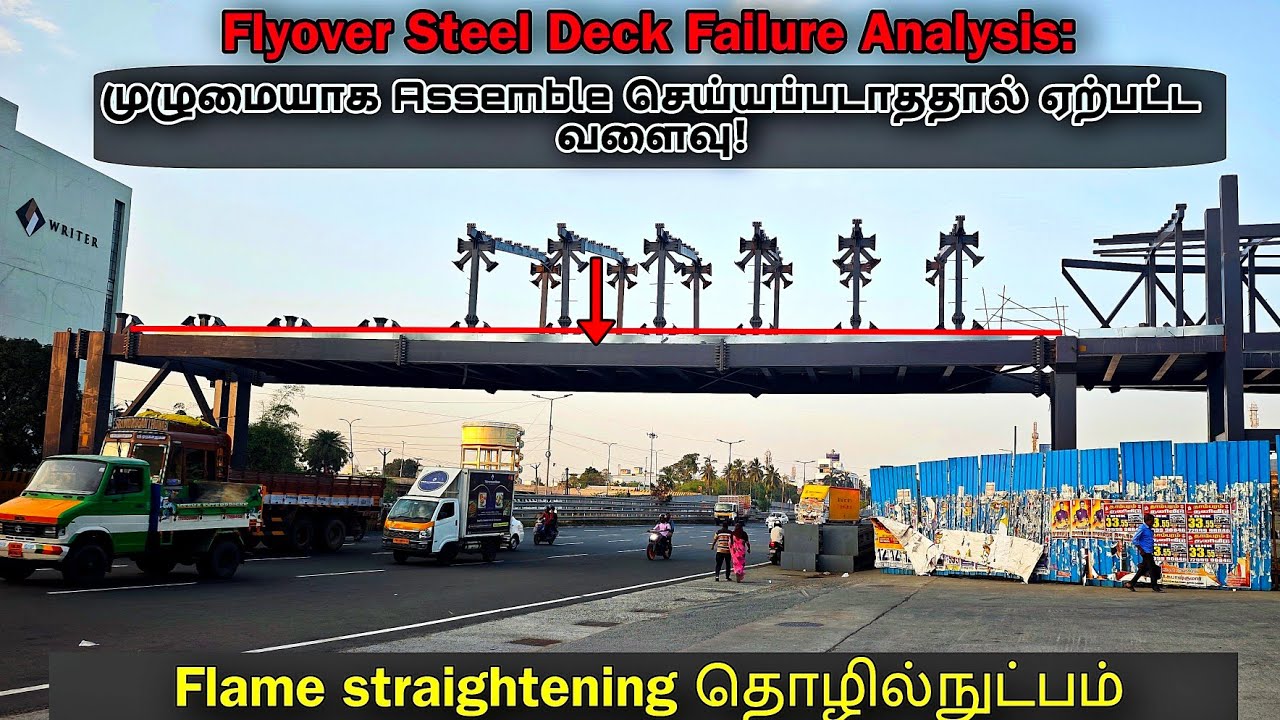 How to Fix Bent Steel Girders? Detailed Explanation on Flyover Deck Repair