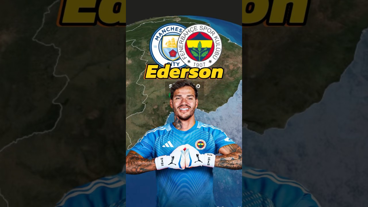 Ederson Career 🇧🇷 #football #ederson #fenerbah&ccedil;e #manchestercity #brazil