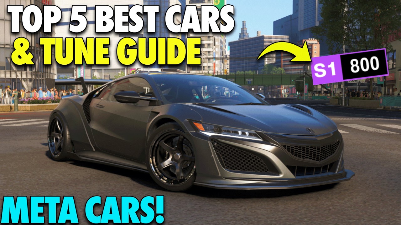 Топ-5 ЛУЧШИХ автомобилей и тюнингов в Forza Horizon 6 для класса S1 (мета-автомобили)
