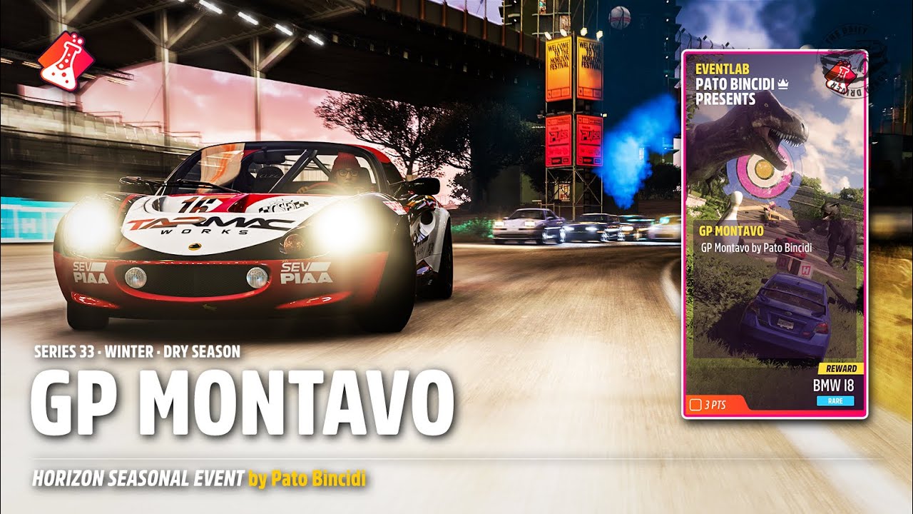 GP MONTAVO | Seasonal EventLab (CO-OP) with tune | Series 33 Winter | Forza Horizon 5