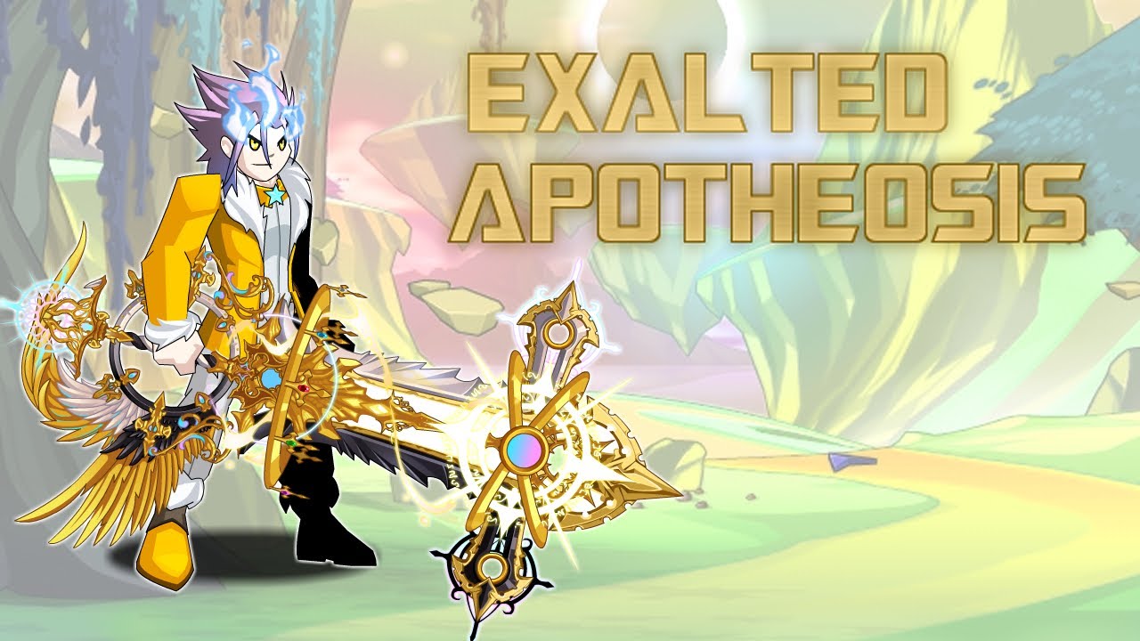 AQW - GETTING EXALTED APOTHEOSIS + BADGE 🌟💫