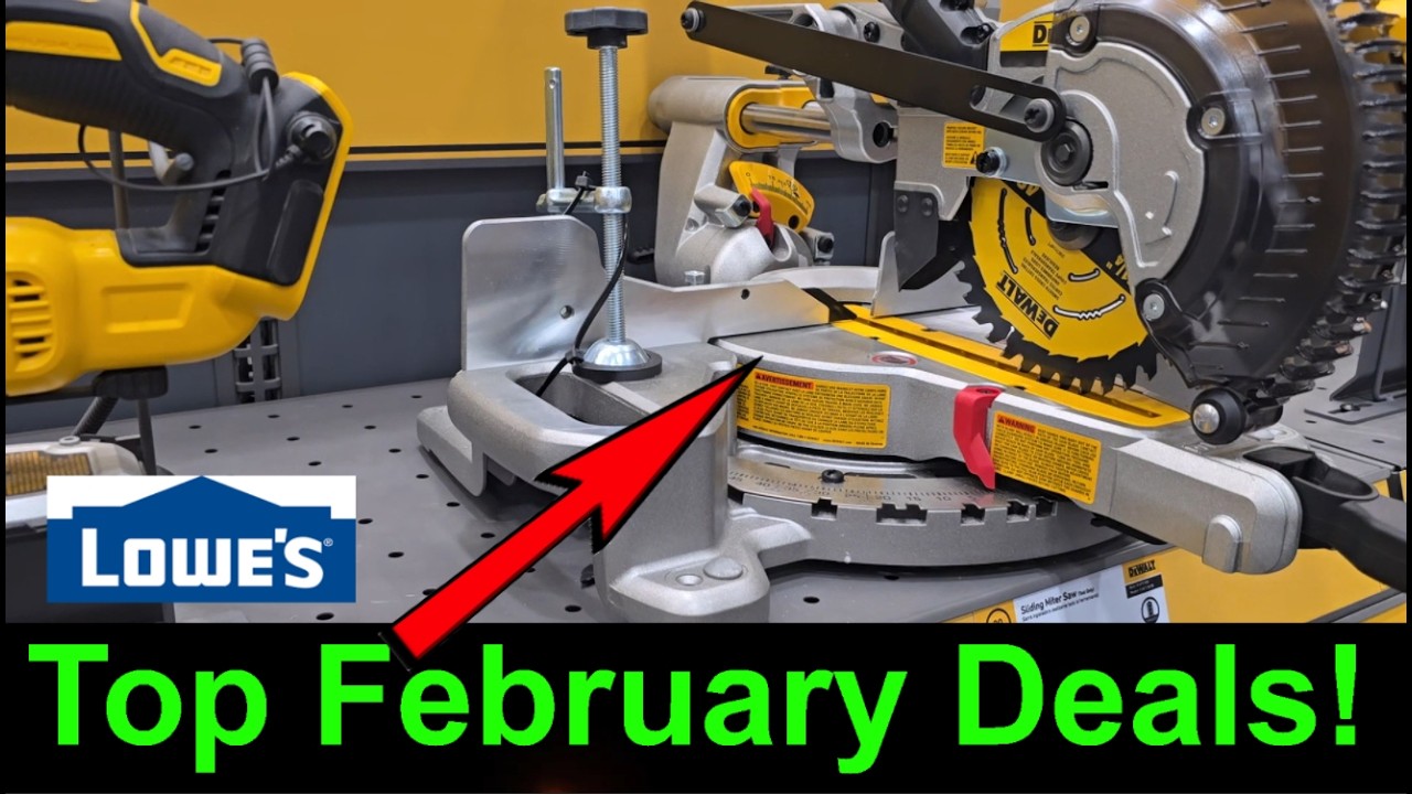 Top February Deals @ Lowes