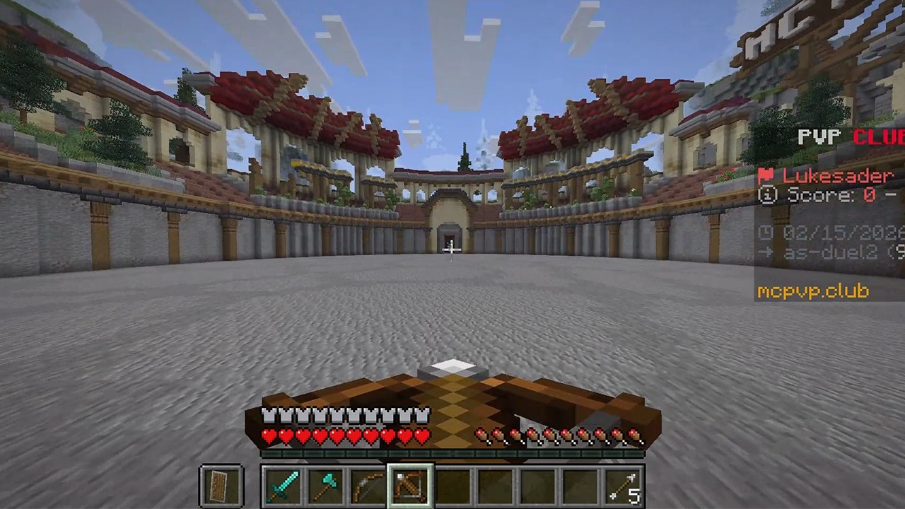 Trying out Minecraft PVP after 10 years