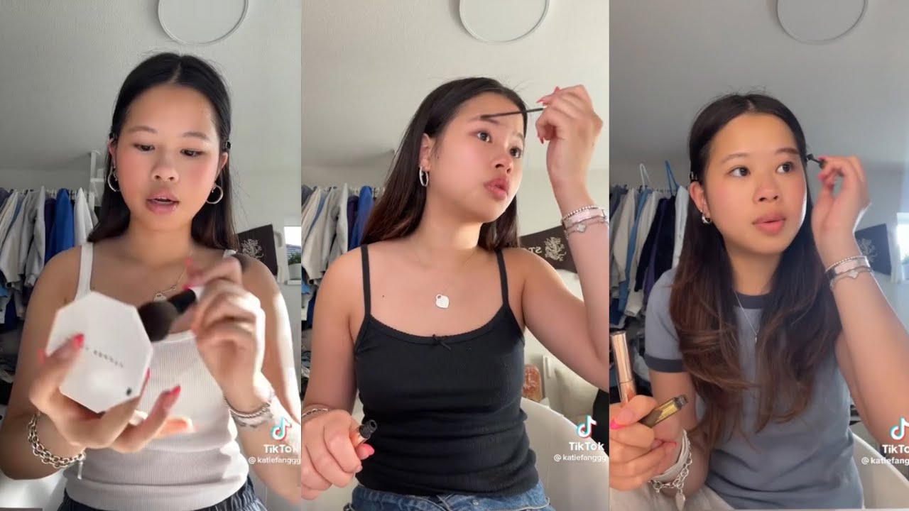 GRWM Katie Fang TikTok Compilation
