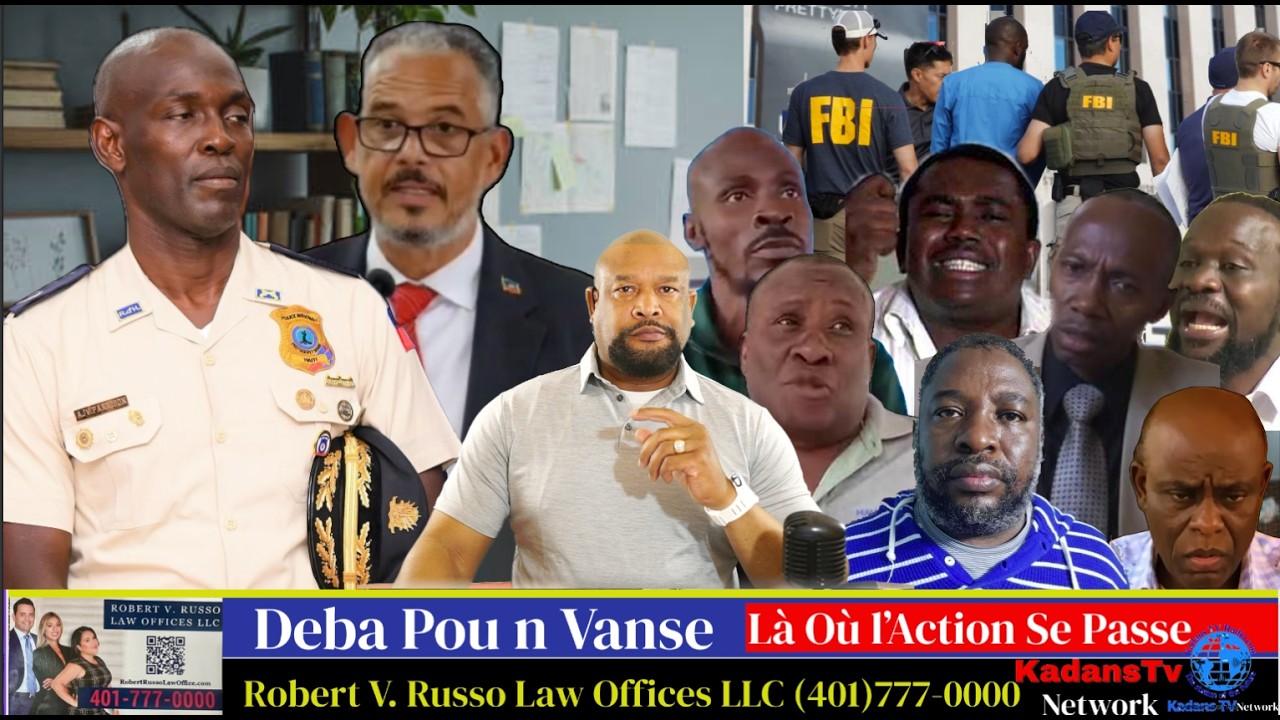 JOHN JOEL JOSEPH GAYE WONN LA TOUT ASASEN LAN KOURI...VLADIMIR PARAISON PRAN LAN KONPLO..