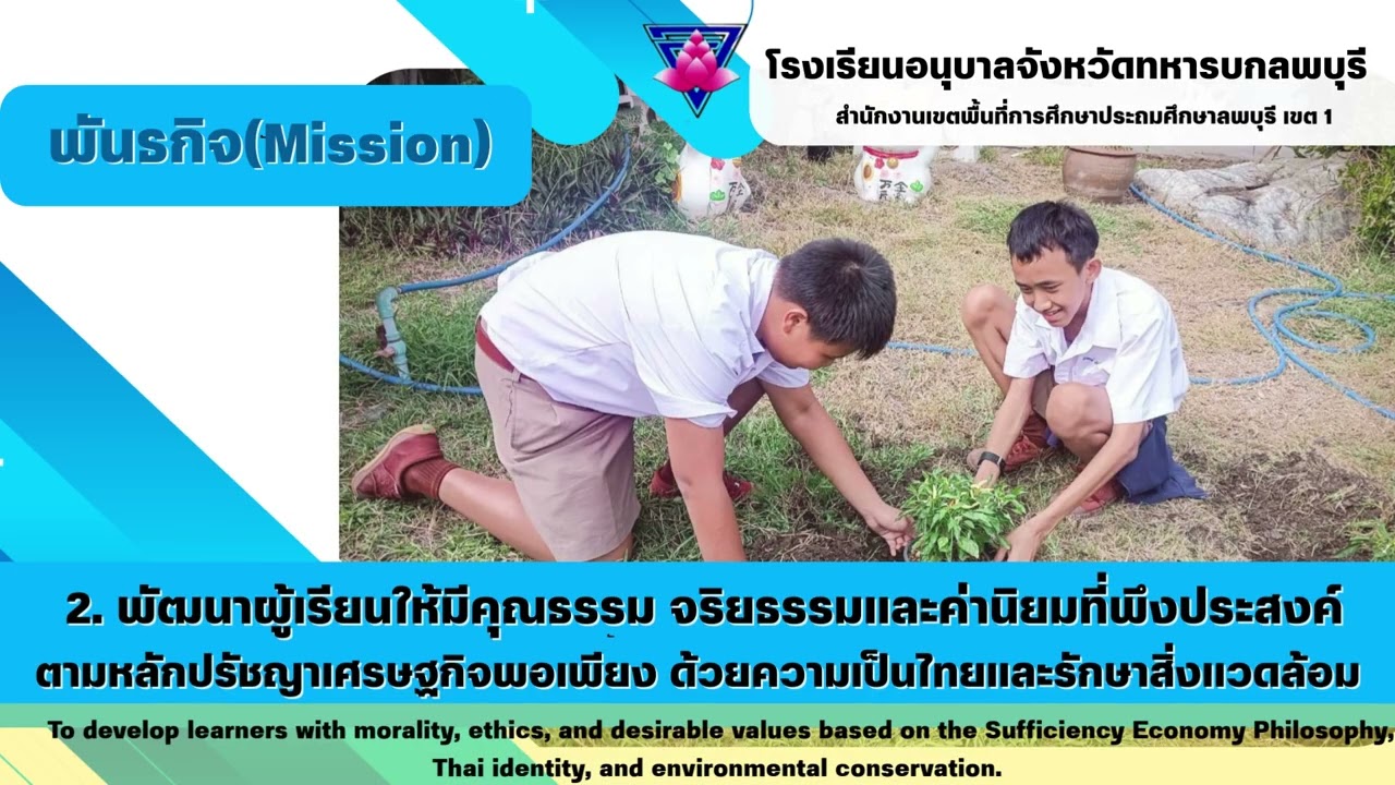 VTR แนะนำโรงเรียนอนุบาลจังหวัดทหารบกลพบุรี2568 Ver eng