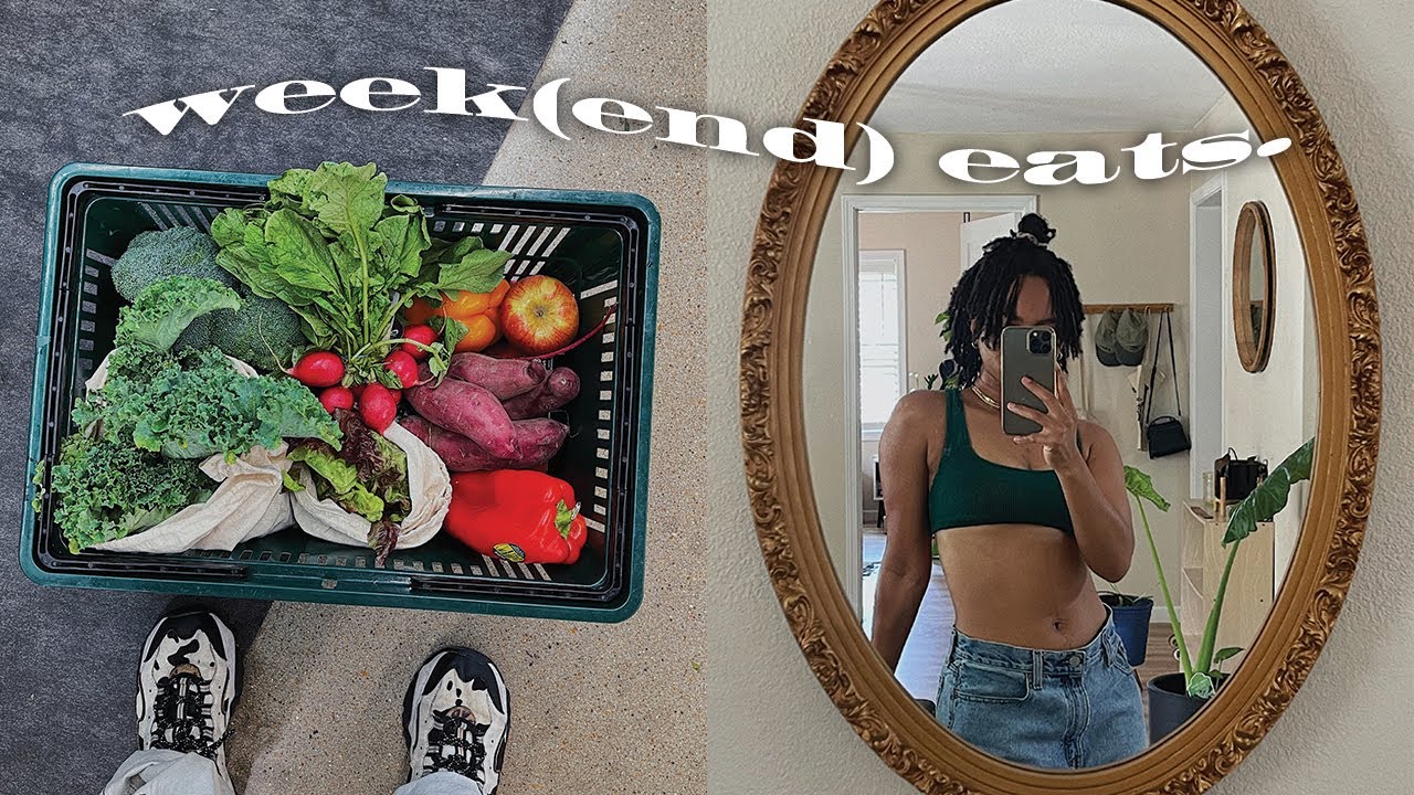 what i eat in a weekend. | vegan/plant-based. 🌿