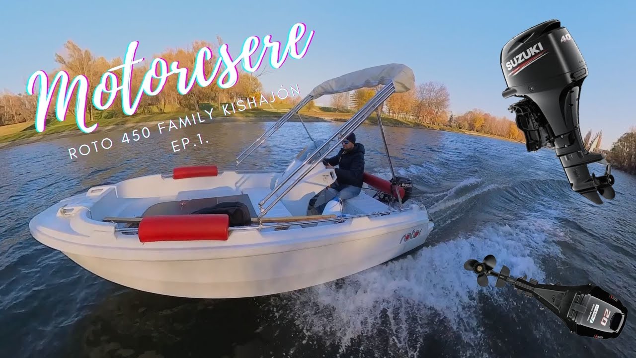 Egy kis pusz kakaó nem árt - Motorcsere 20-›40 ROTO 450 Family hajón EP1.