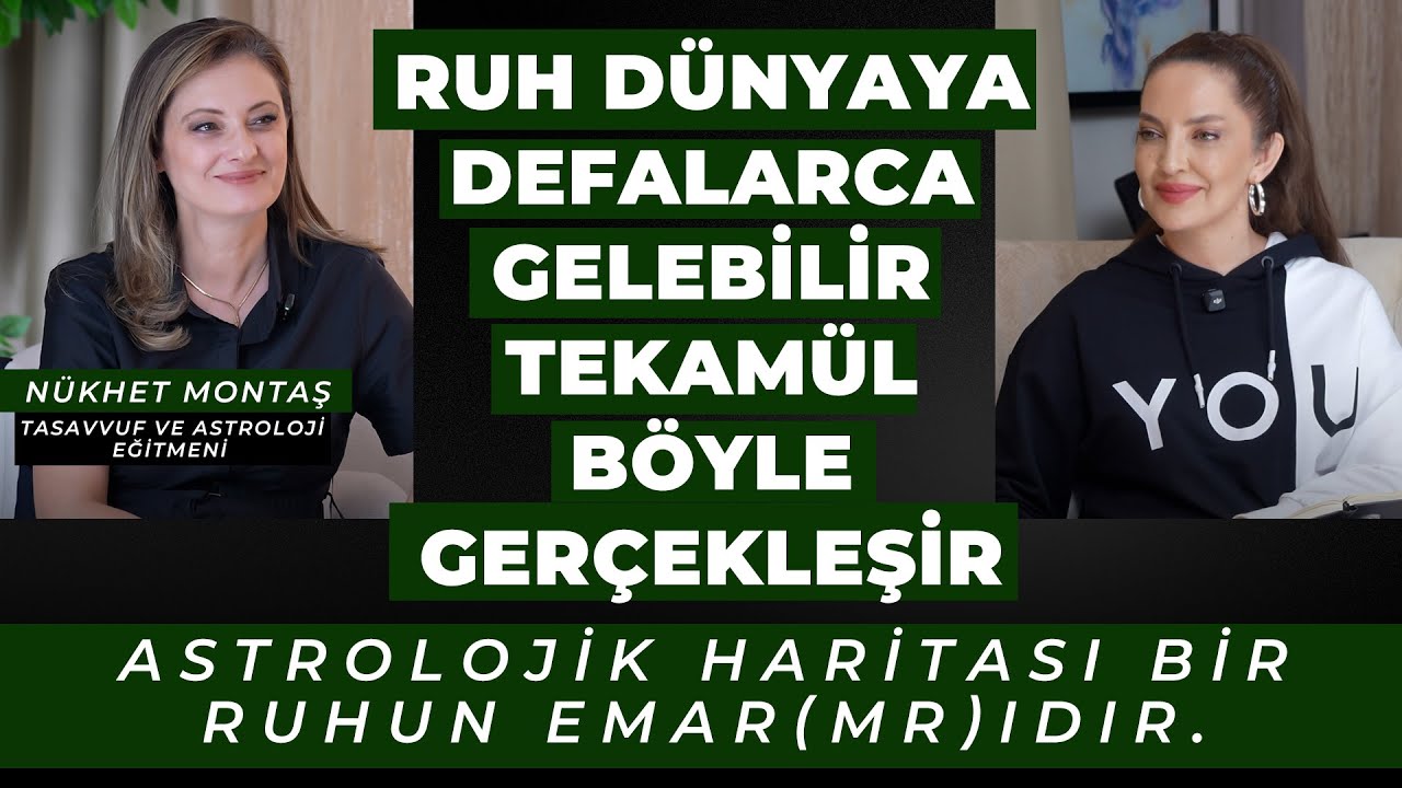 Ruh Dünyaya Defalarca Gelebilir! Tekamül Böyle Gerçekleşir! Astrolojik Haritası Bir Ruhun MR'ıdır!