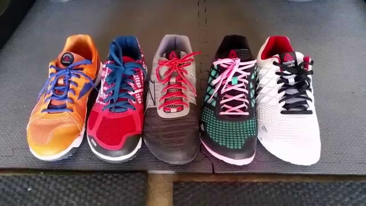 Reebok CrossFit Nano 4.0 Size Comparison