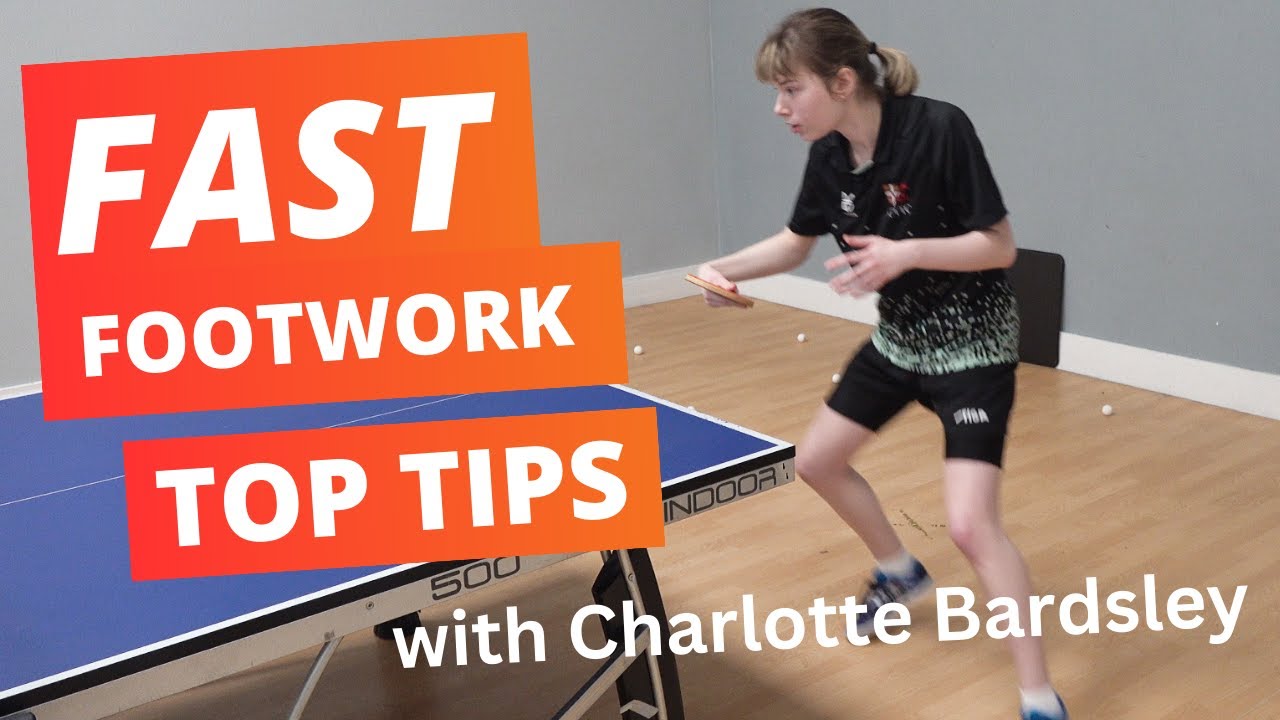 FAST FOOTWORK - top tips from pro player Charlotte Bardsley