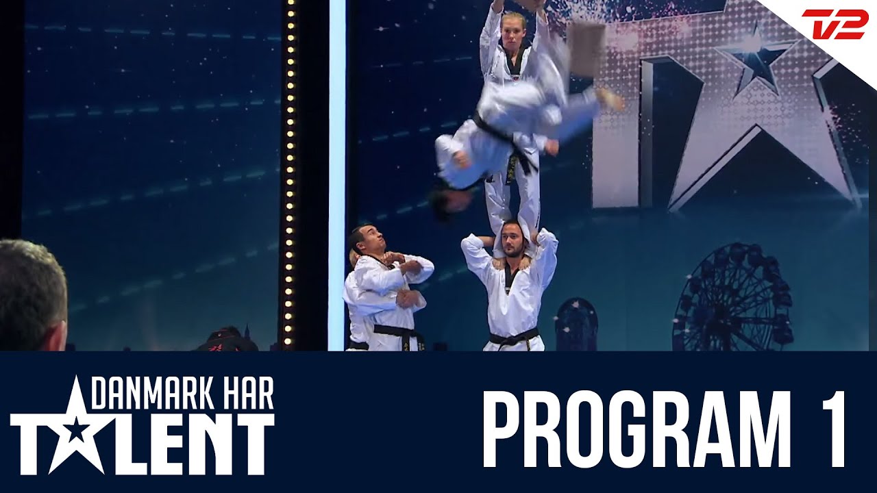 'DTDT' Taekwondo show fra Valby - Danmark har talent - Program 1