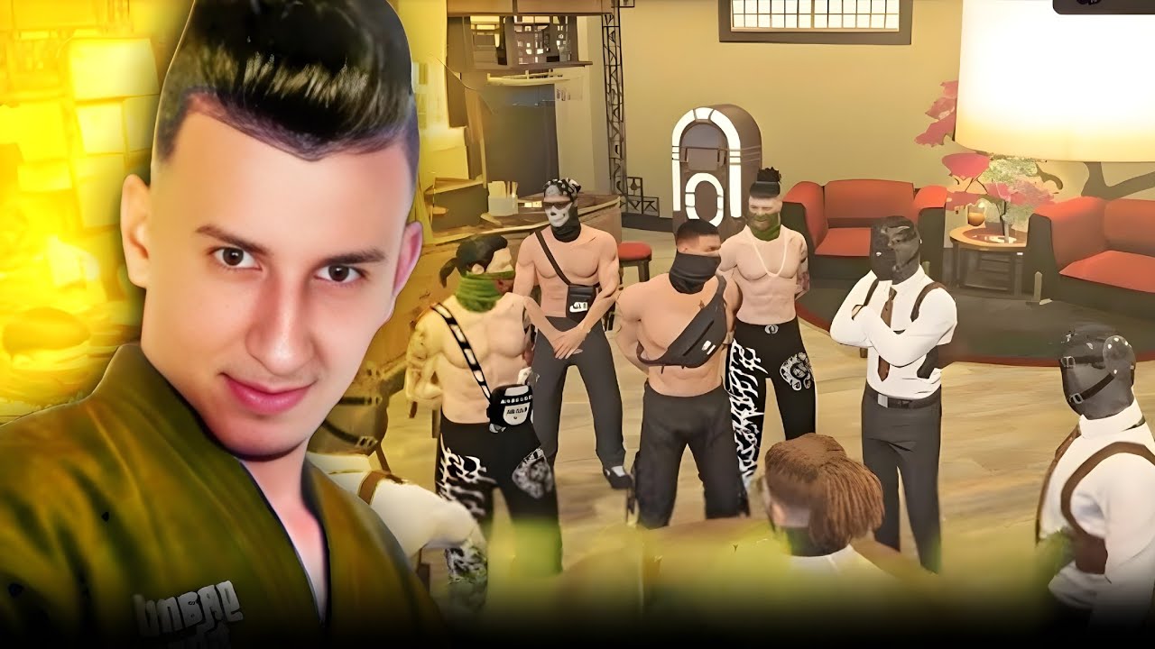 الحياة الواقعية | إجتماع العصابات 🤣 |ahmed sabiri & bougasa & ilyas el malki GTA RP MAROC #1