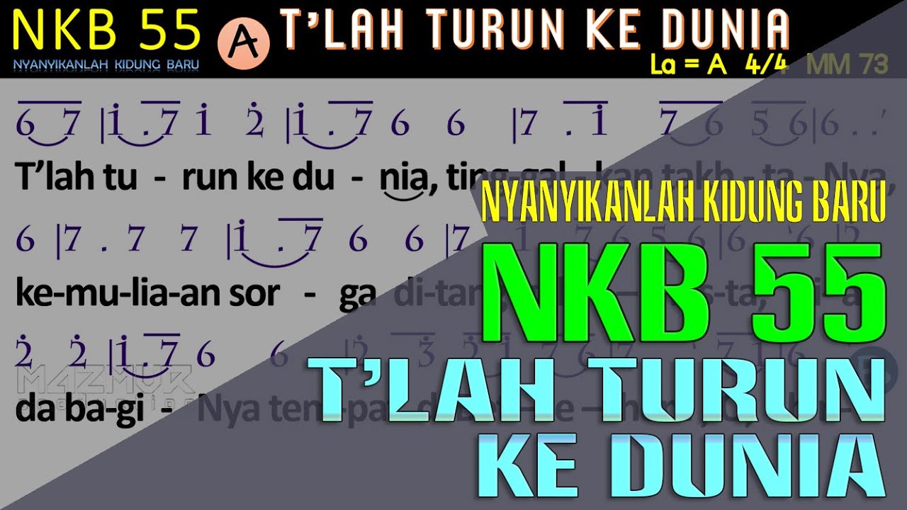 NKB 55 - T'LAH TURUN KE DUNIA