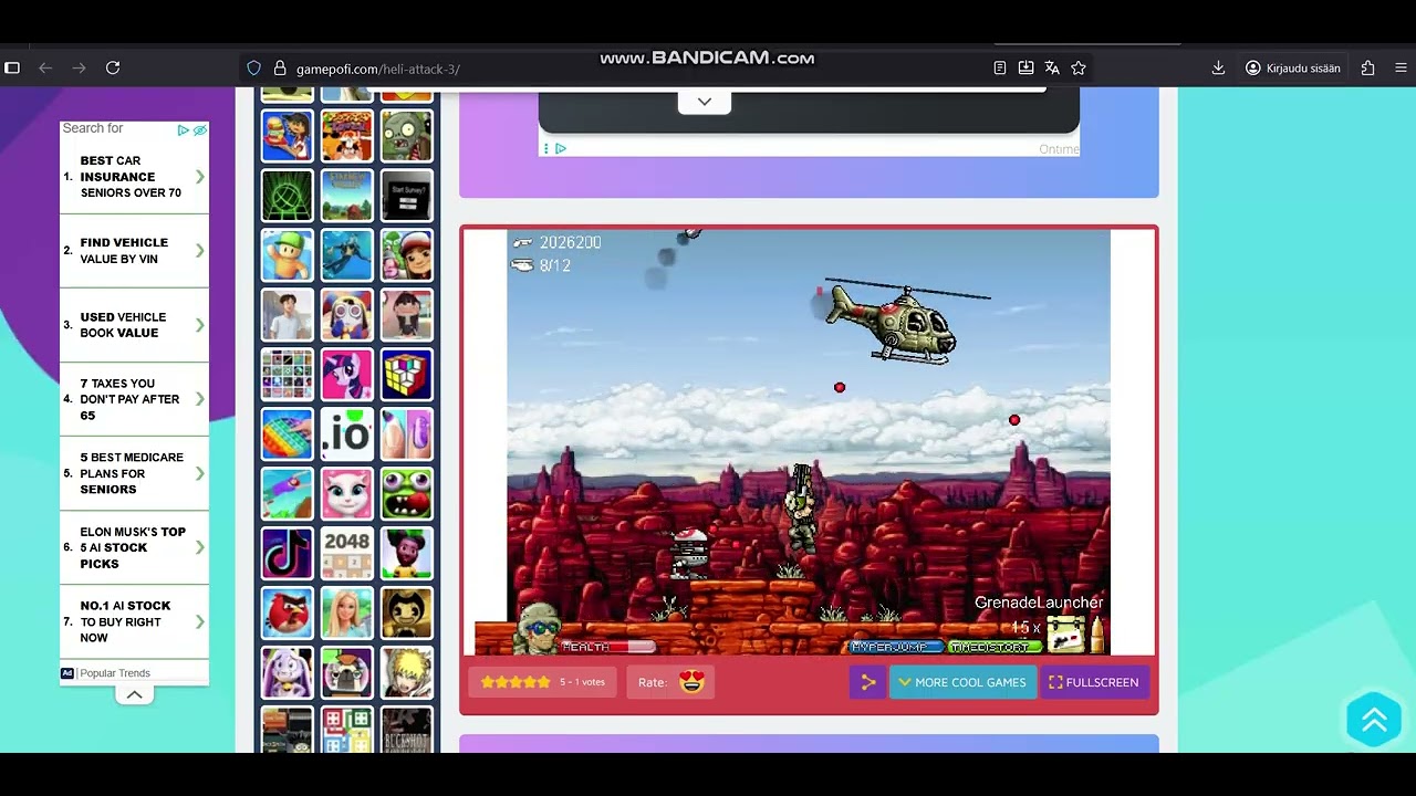 Heli Attack 3 Any% World Speedrun 18:36