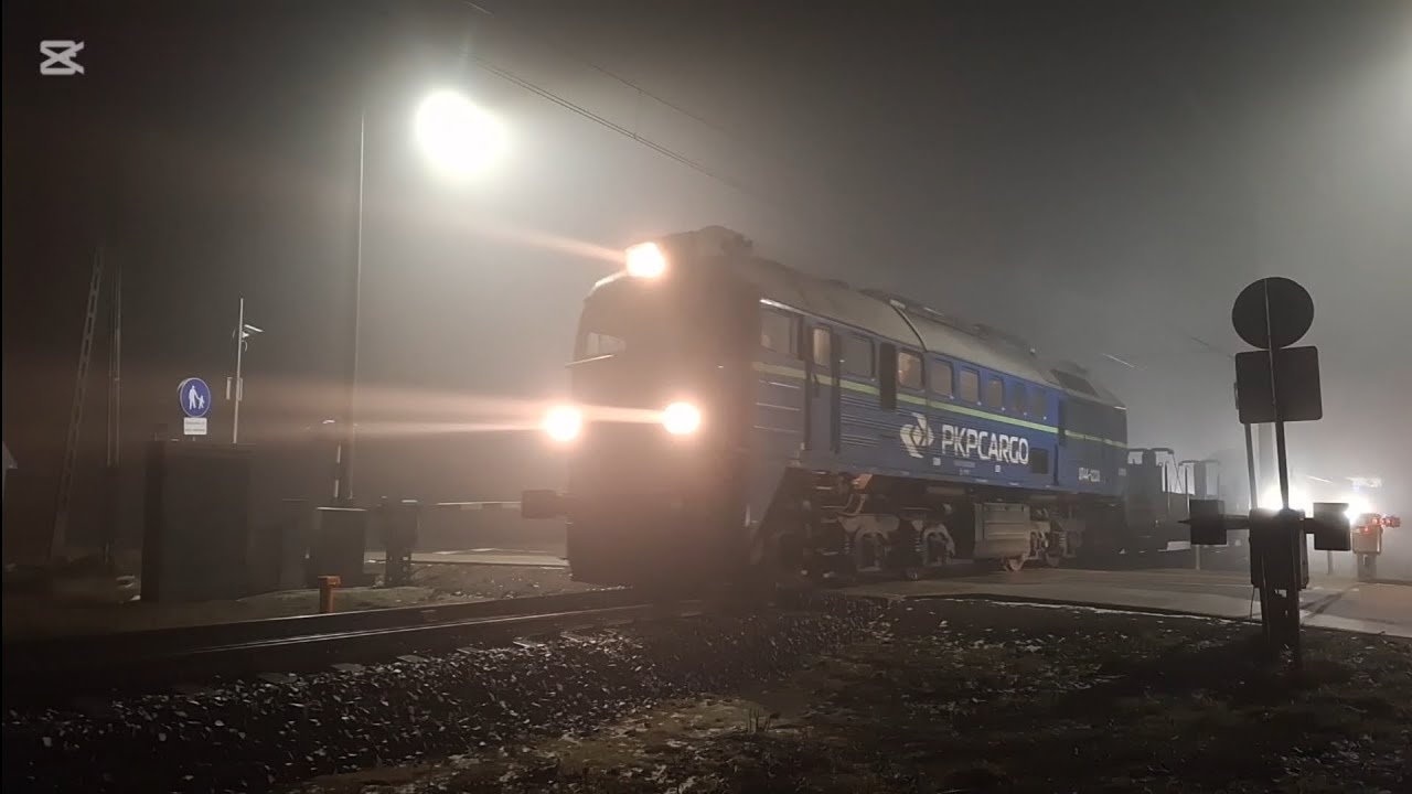 ST44-1239 z Skrajnią przejeżdża przez Koźmin Wielkopolski (lk281)🚄📸📸