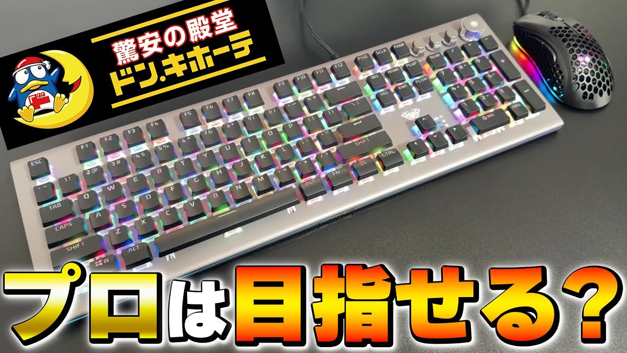 【激安】ドンキのゲーミングデバイスでプロは目指せるのか...？【フォートナイト/Fortnite】