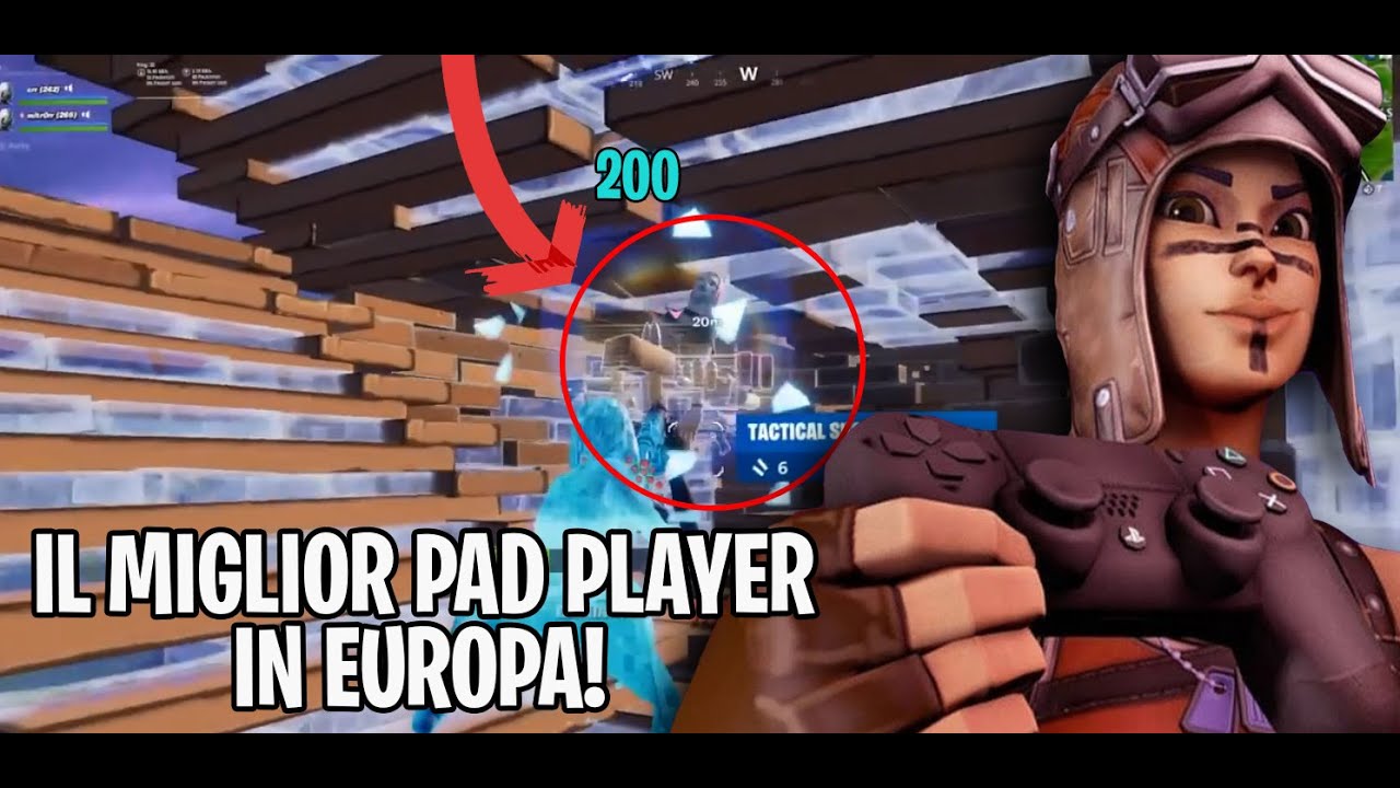 Il MIGLIORE PAD PLAYER in EUROPA che sicuramente NON CONOSCI! | Reazione Fortnite