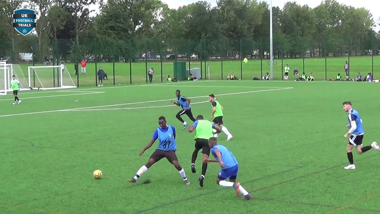 Austin Collins - Aged 16 - Trial For Luton Town U18's - UK Football Trials Match Highlights