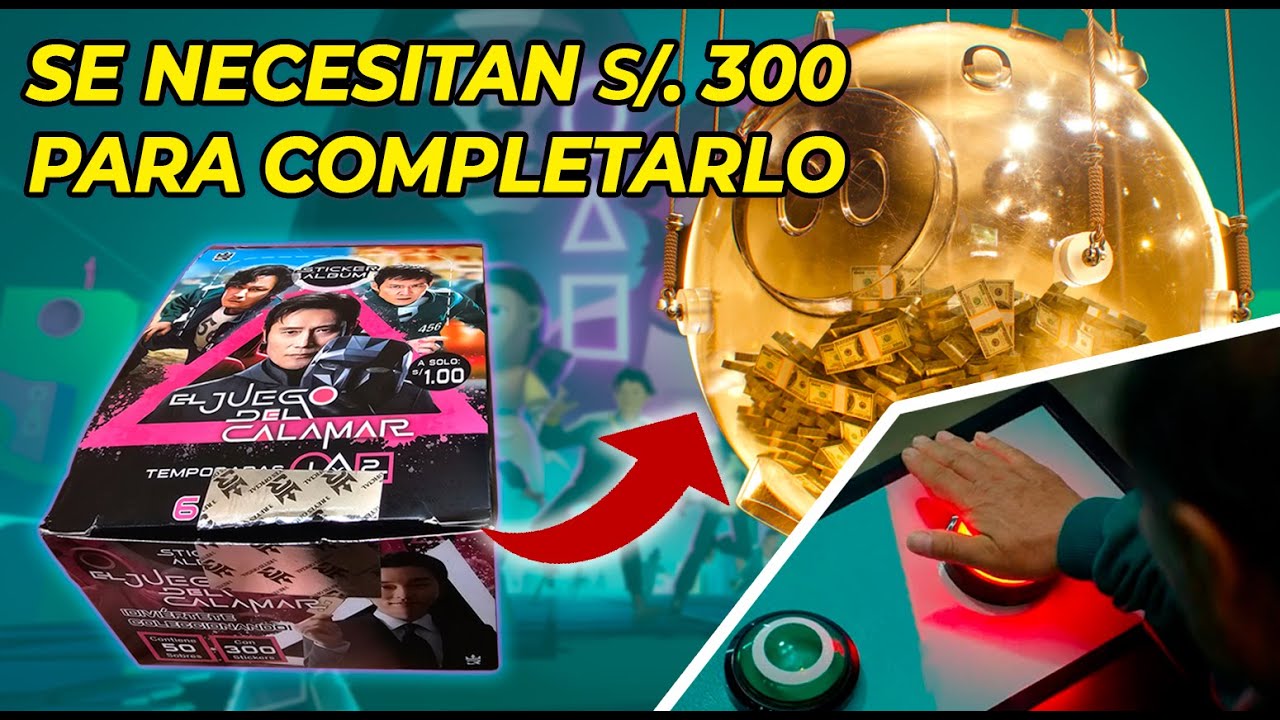 ABRIENDO PAQUETON DEL ALBUM EL JUEGO DEL CALAMAR 2 #albumjuegodelcalamar #albumtresreyes