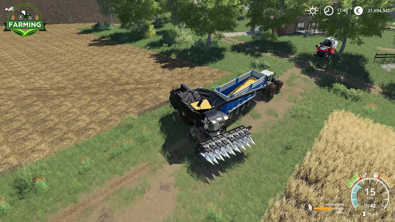 Farming Simulator 19 Farming Demo with IDEAL 90T #0046