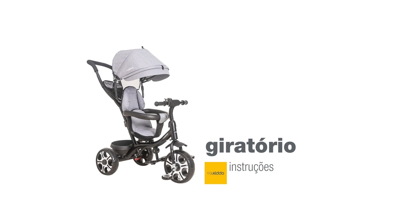 triciclo giratório - kiddo