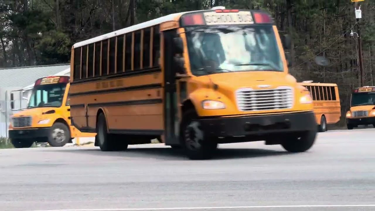 Various School buses 3/26/25