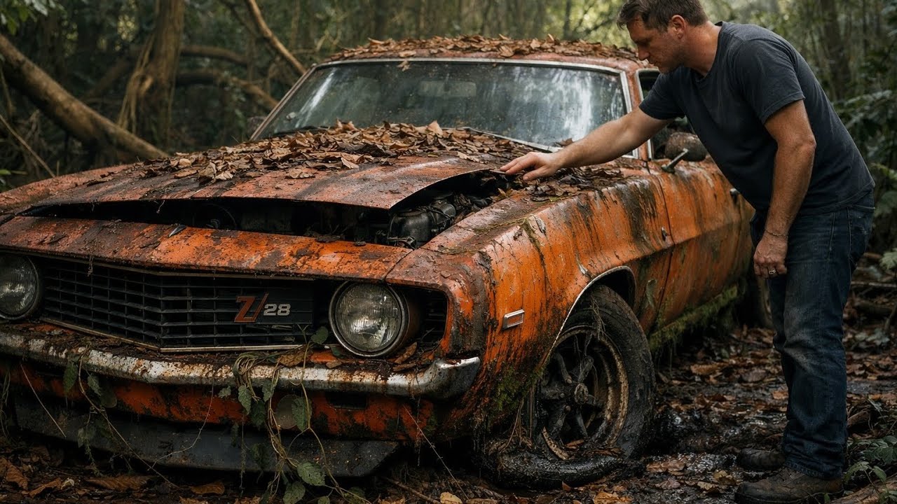 ASMR Car Restoration | Full Rebuild of a 1969 Chevrolet Camaro Z28 From Abandoned Rust to Brand New