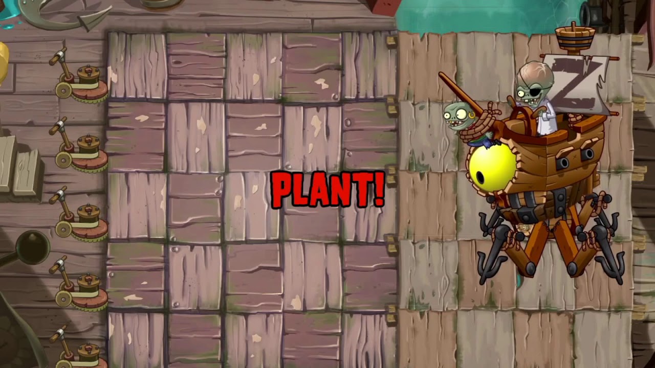 How to beat dr zomboss in pvz2 pirates seas