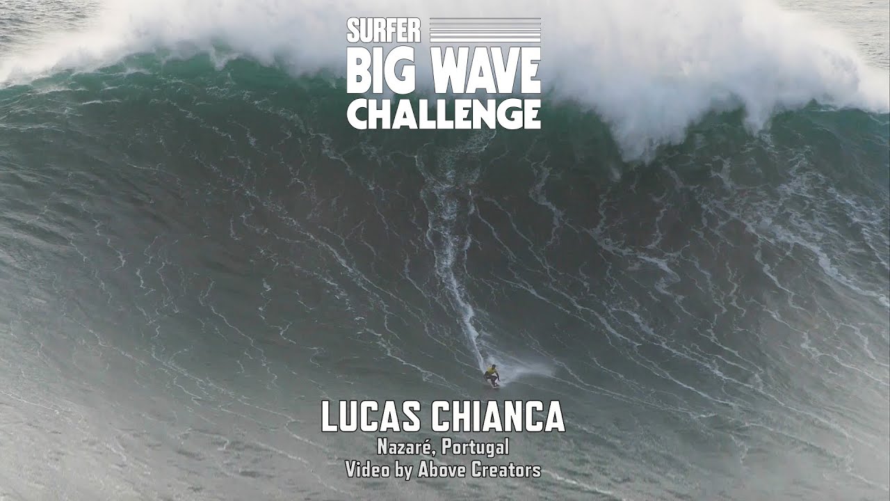 Lucas Chianca at Nazar&eacute; - SURFER Big Wave Challenge 2023/24 Entry