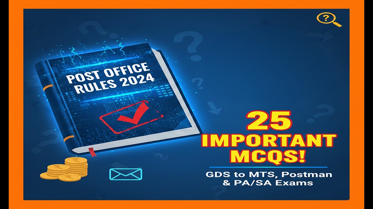 The Post Office Act 2023 MCQs