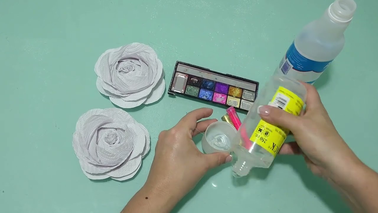 Como hacer BARNIZ CASERO de colores  😎