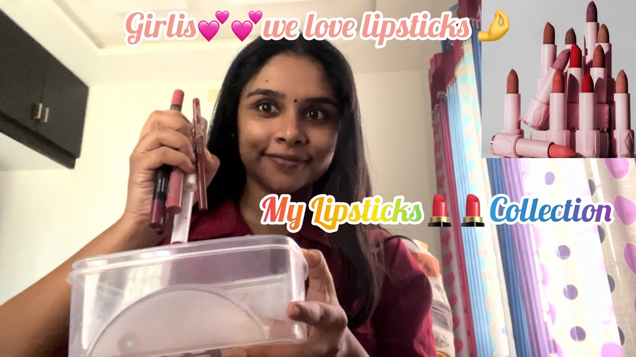 MY LIPSTICKS 💄💄COLLECTION 