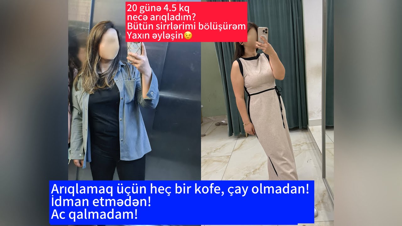 Arıqlama Vlogum Gəldii | Ən Tez və Ən S&uuml;rətli Sağlam Arıqlama Sirrlərimi Sizlərlə b&ouml;l&uuml;şd&uuml;m #vlog