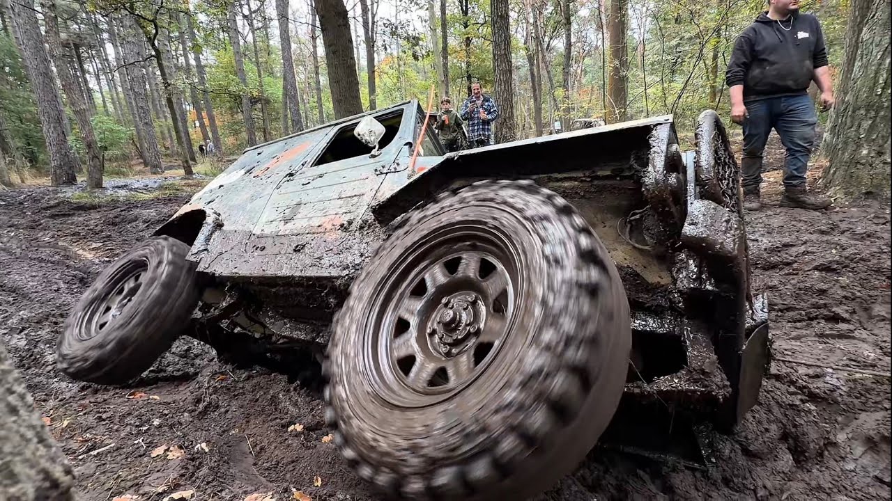 Extreme Off-Road Madness! Very muddy day at jeebee offroad