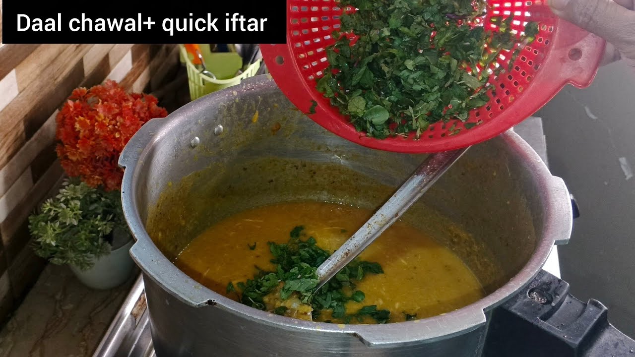 Daal chawal, daal gosht, quick iftar,tarka Rice 