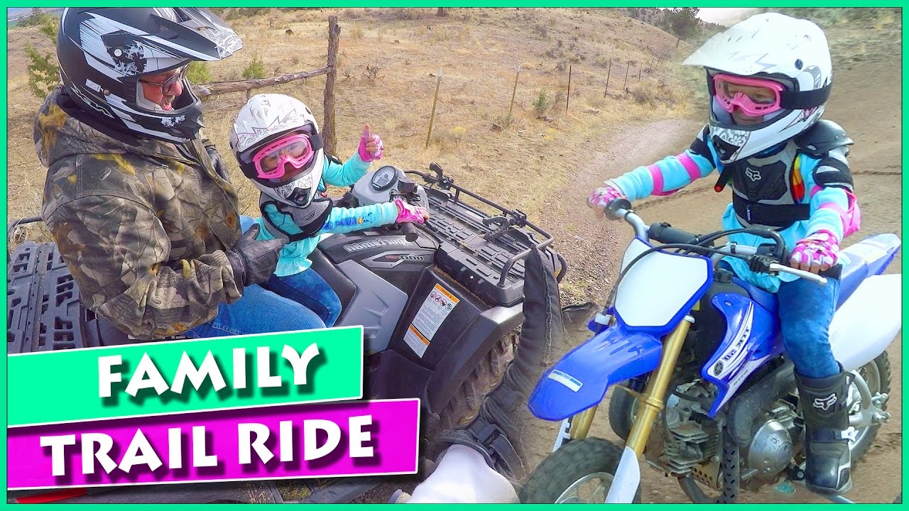🏍 FAMILY DIRT BIKE RIDE GOES WRONG!  😱