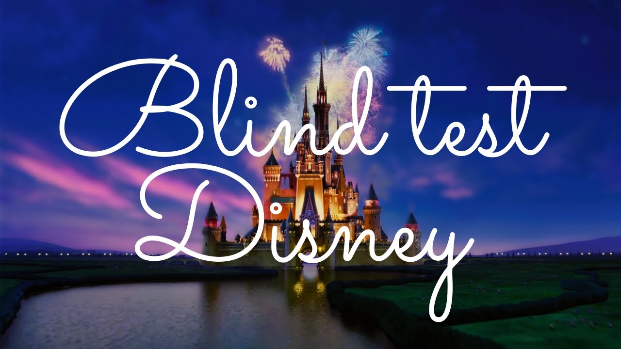 Blind test Disney (20 extraits)