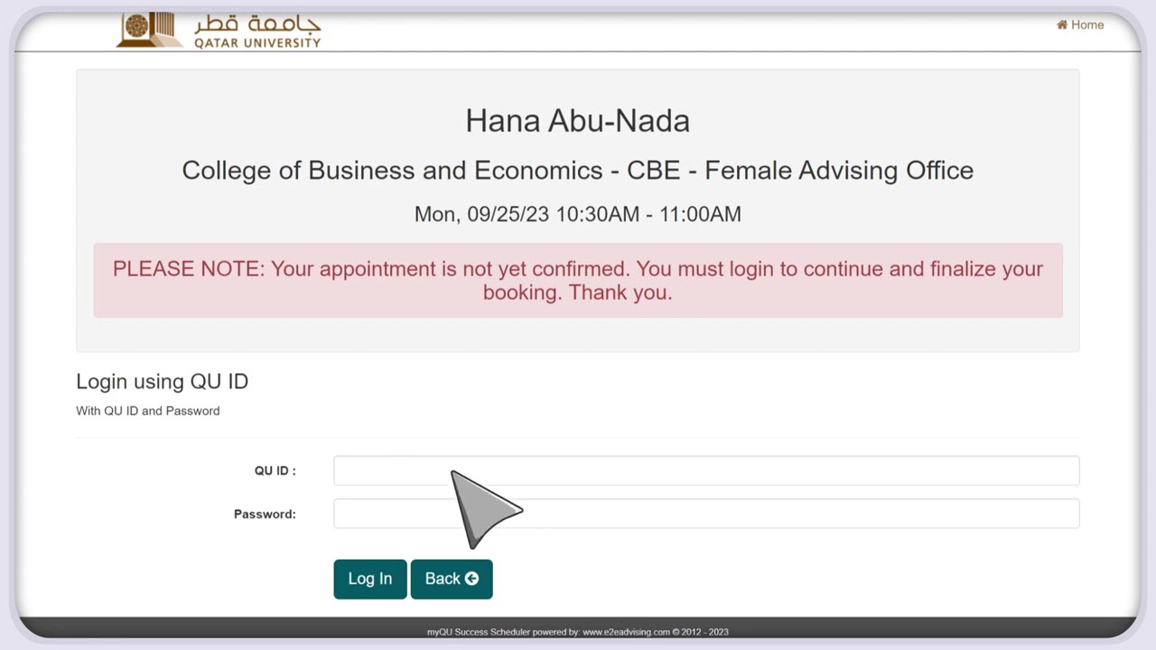 How to Book an Appointment/كيفية حجز موعد