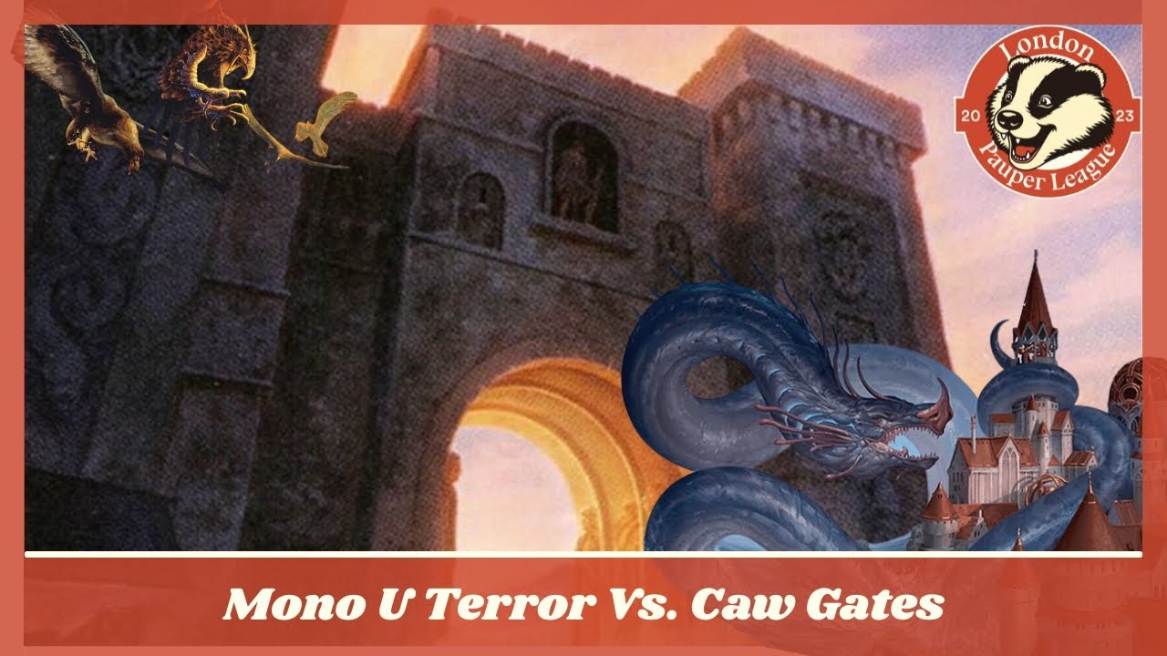 Caw Gates Vs. Mono U Terror | Winter '26 Week 2 | Paper Pauper Gameplay