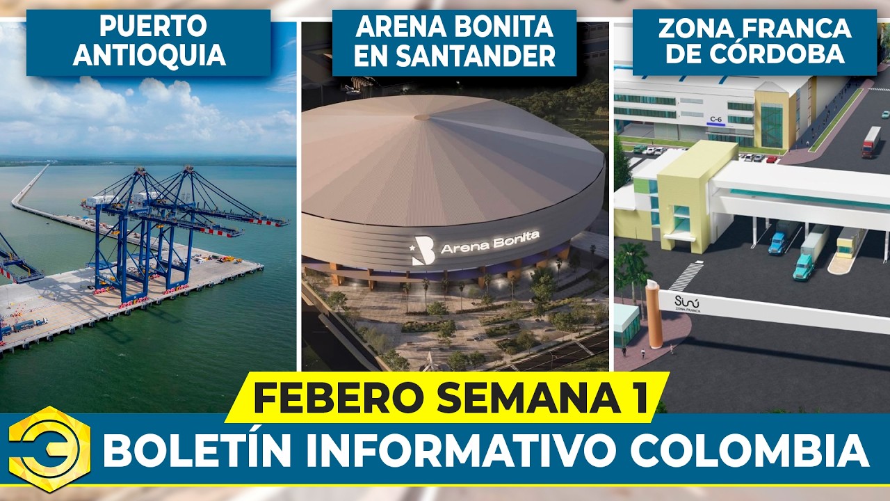 Noticias de Infraestructura de la Actualidad de Colombia | 1° Semana Febrero