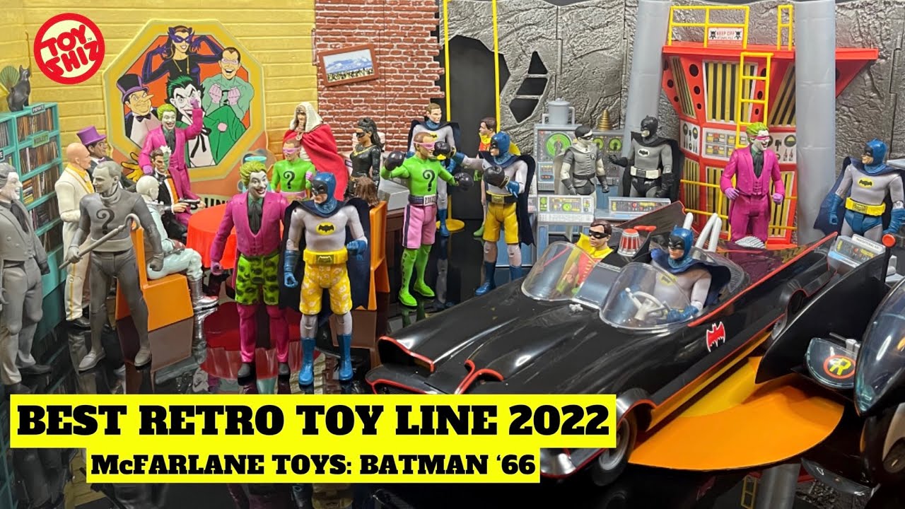 ЛУЧШАЯ ЛИНИЯ РЕТРО-ИГРУШЕК 2022 ГОДА | BATMAN ‘66 от McFarlane Toys
