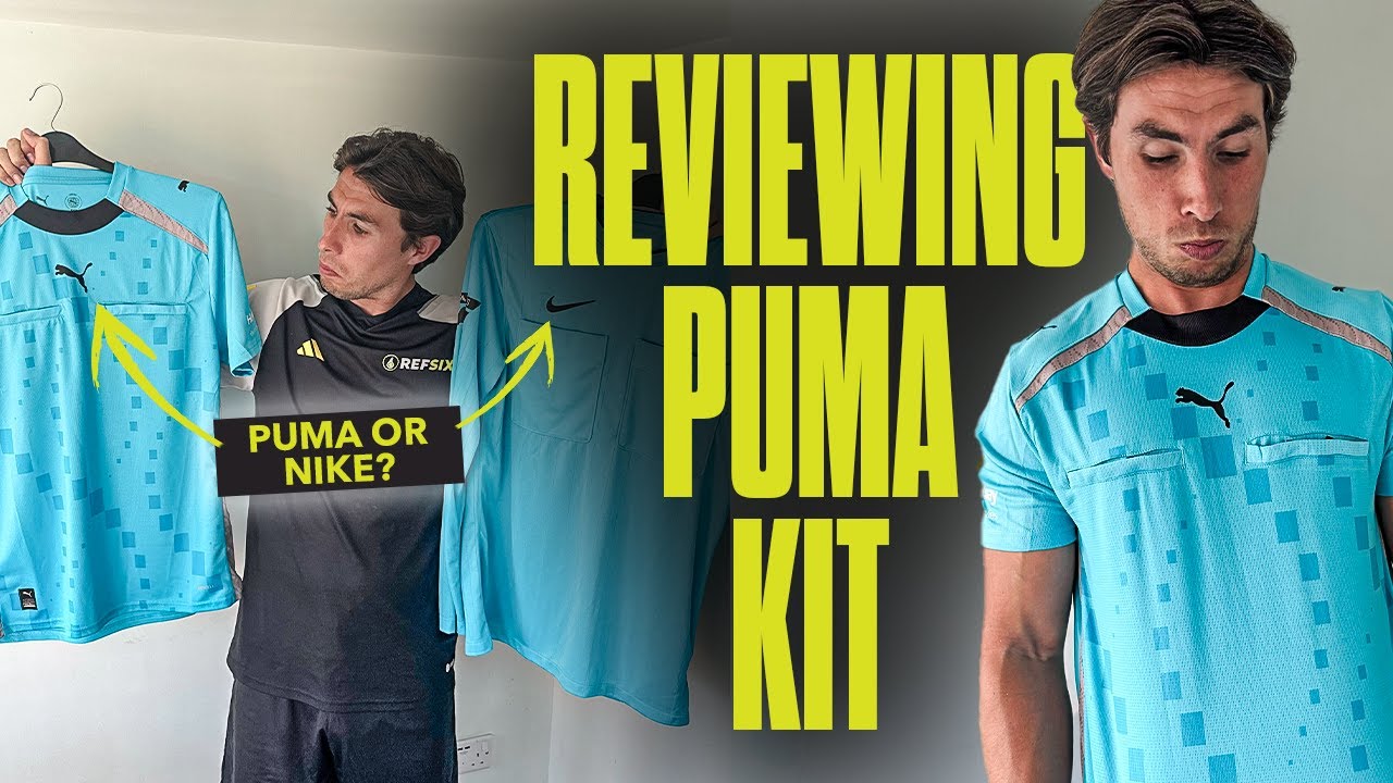 Reveiwing the new PUMA referee kit - REFSIX Reviews