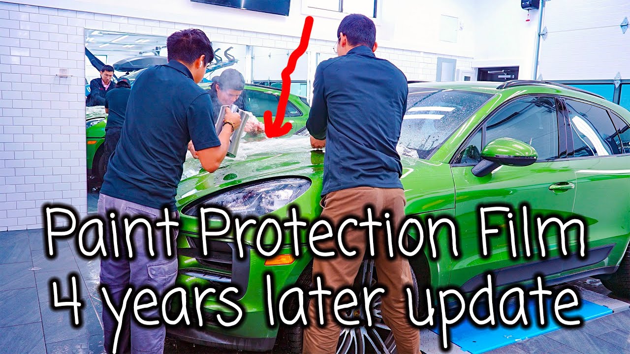 Paint Protection Film 4-5 years later on my Porsche Macan. Has it worked?