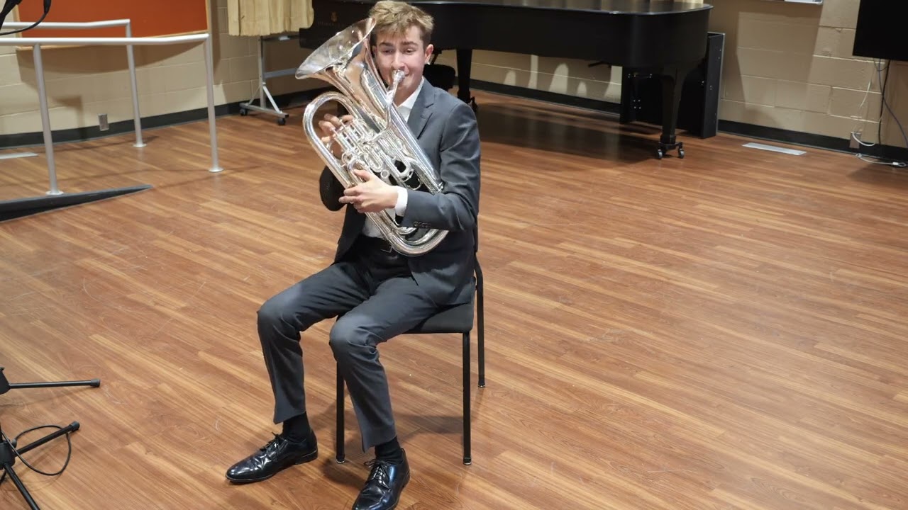 Joannes Rochut: Melodious Etudes for trombone, Etude 23