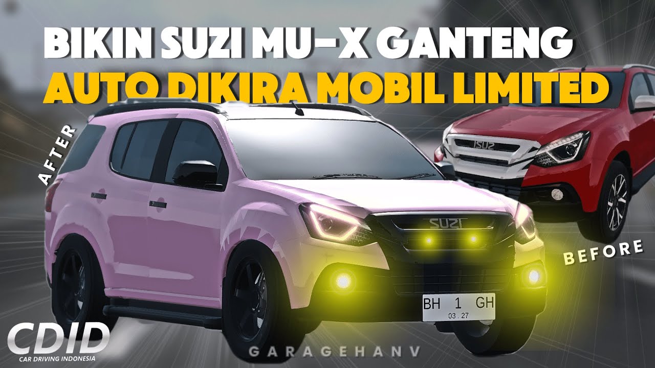 МЫ ДЕЛАЕМ SUZI MU-X НАЗЕМНЫМ КАЛЬМАРОМ! МАШИНЫ ОГРАНИЧЕННЫХ СЕРИЙ МЕНЕЕ КРАСИВЫЕ — АВТОМОБИЛЬНОЕ ...